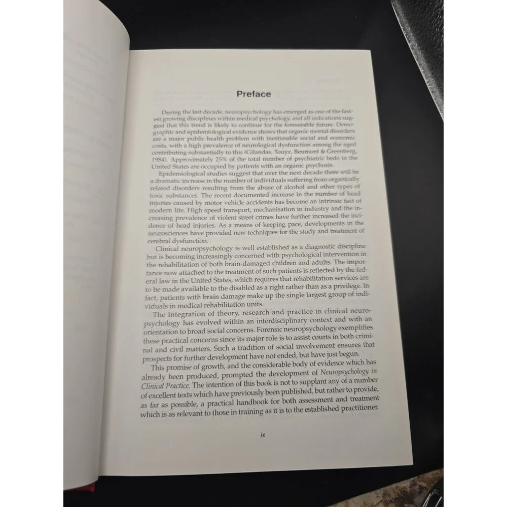 Neuropsychology Clinic Practice.  Academic Press, Edited  Touyz, Byrne, Gilandas